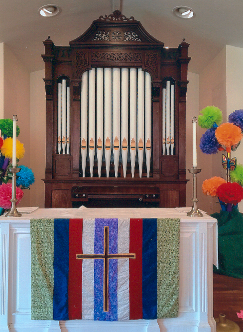 New organ at Our Savior’s Lutheran Church in Fairfield, Connecticut.
